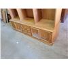 Image 5 : Wooden 2 Piece Entertainment Stand - 17x75x63H"