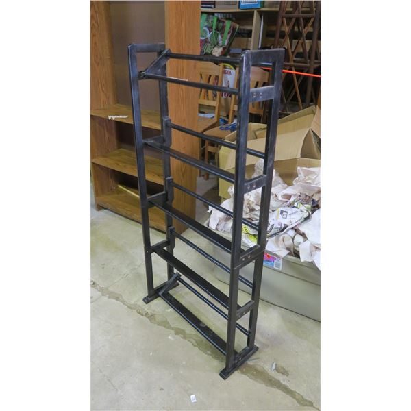 Black Wood Rack - 6x22x47H"