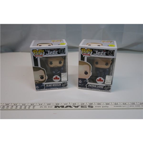 2 Winnipeg Jets Funko-pops