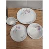 Image 2 : 14 Piece Dish Set, Matching Plates, Saucers, Bowls and Tea Cups