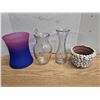 Image 1 : Assorted Glass Vases