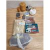 Image 1 : Assorted Household Items, Sewing Patterns, Wig, Teapot, etc