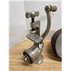 Image 2 : Vintage Meat Grinder, 2 Assorted Vehicle Lights
