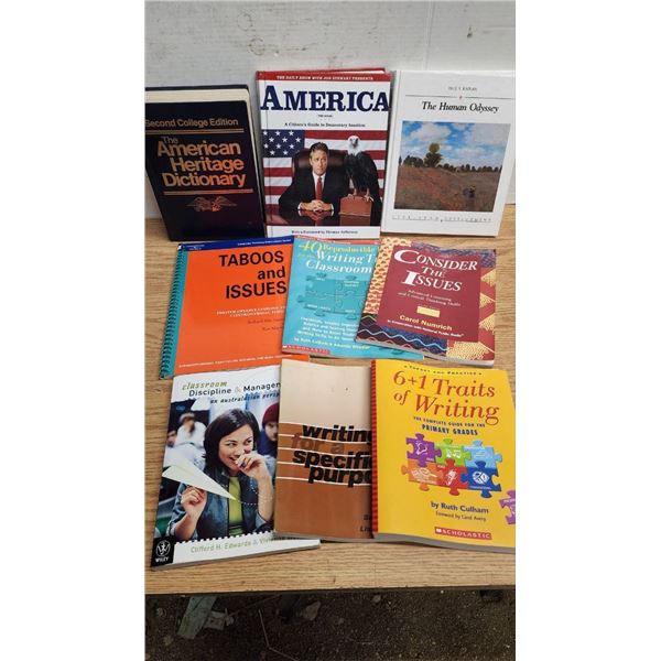 Box of Assorted Books