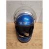 Image 2 : Vintage Blue Motorcycle/ATV Helmet
