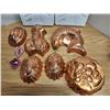 Image 2 : Lot of Assorted Decorative Copper Wall Hanging Pictures and Chocolate Pouring Tray