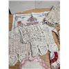 Image 2 : Huge Lot of Homemade Doillies
