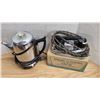 Image 2 : "General Electric"Vintage Percolator Coffee Pot, Featherweight Iron