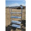 Image 1 : small galvanized metal shelf