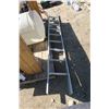 Image 1 : 9 rung alum ladder slight damage on top.