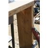 Image 8 : 3"t x 12" w x 32"h x 8' long solid wood bar or wall table.