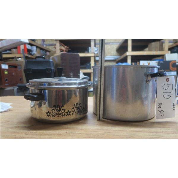 larg pot and medium pot