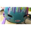 Image 1 : Kids BELL mult-color bike helmet.