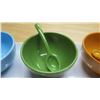 Image 5 : 3 color toppings bowls and dish.