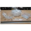 Image 1 : 3 pc crystal glass set.