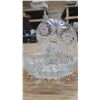 Image 7 : 3 pc crystal glass set.