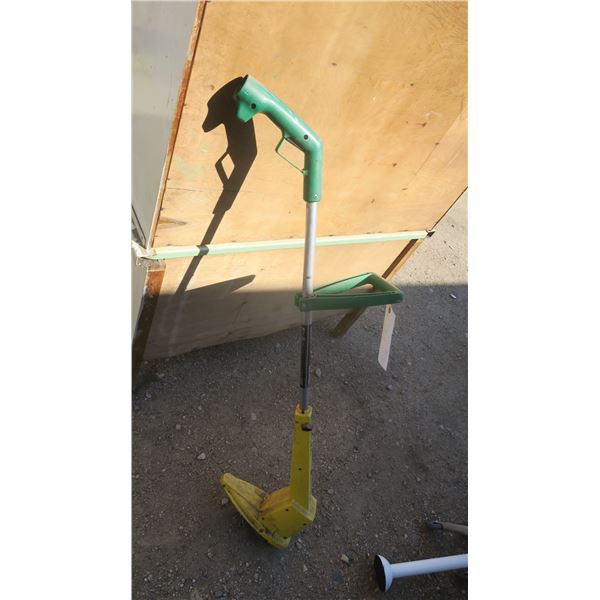 yellow weed eater, electric
