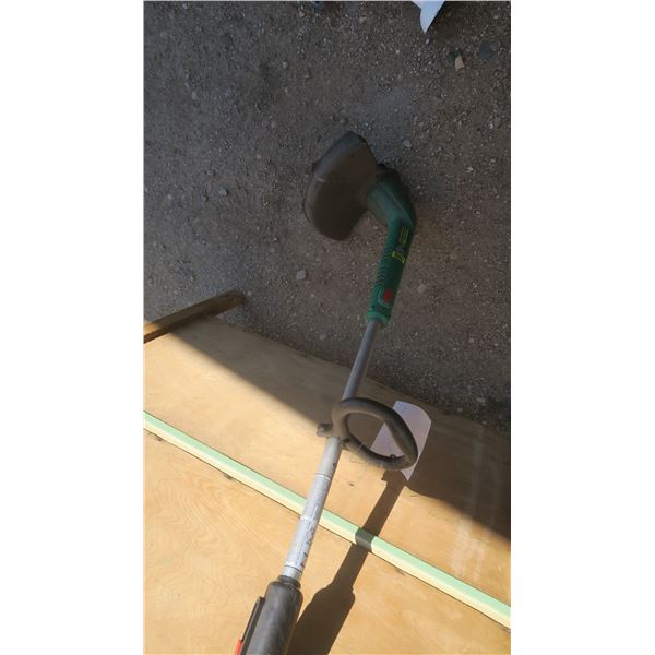 rgreen weed eater, electric