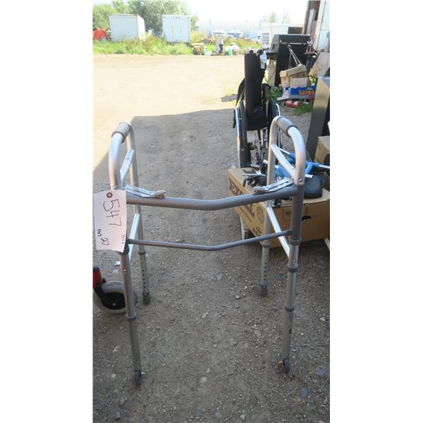 Guardian foldable walker.