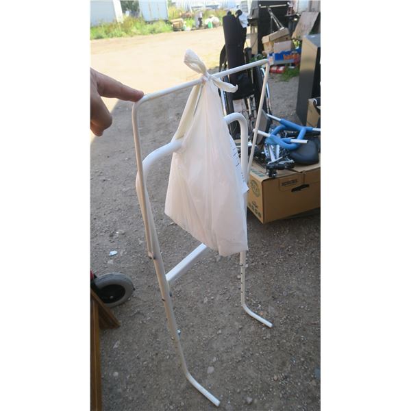 white metal wall mounting tv tray