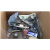 Image 1 : small box of misc tools, other items.