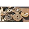 Image 1 : Iron Weight Plates 1" - 2x 12.5lbs, 2x 10lbs, 4x 7.5lbs, 2x 5lbs, 4x 3lbs