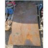Image 2 : Sheet of 1/4" Steel - 36 1/2 x 74 in.