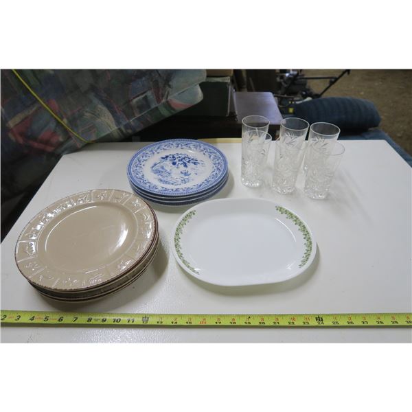 Lot of Plates & Cups