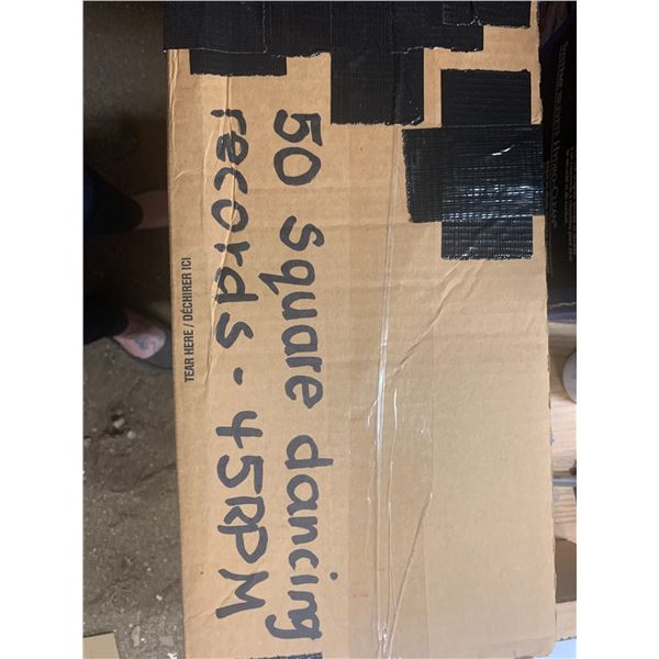 50 square dancing records 45rpm