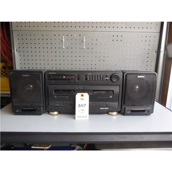 Ghetto blaster - Works