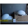 Image 1 : 4 Light fixtures (3 globes)