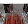 Image 3 : 3 sets of Crystal champagne flutes