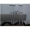 Image 2 : 2 sets of crutches / box of crutch pads & feet
