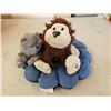 Image 1 : Lot of Stuffed animals and ring pillow