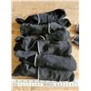 Image 2 : 7 pairs of black Mens crew socks, white trim