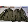 Image 1 : Set of 3, Wool Army Jackets, mens sz M/L