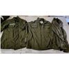 Image 1 : Set of 3, Wool Army Jackets, mens sz M/L