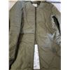 Image 3 : Set of 2, Army Liner coats, mens sz M/L