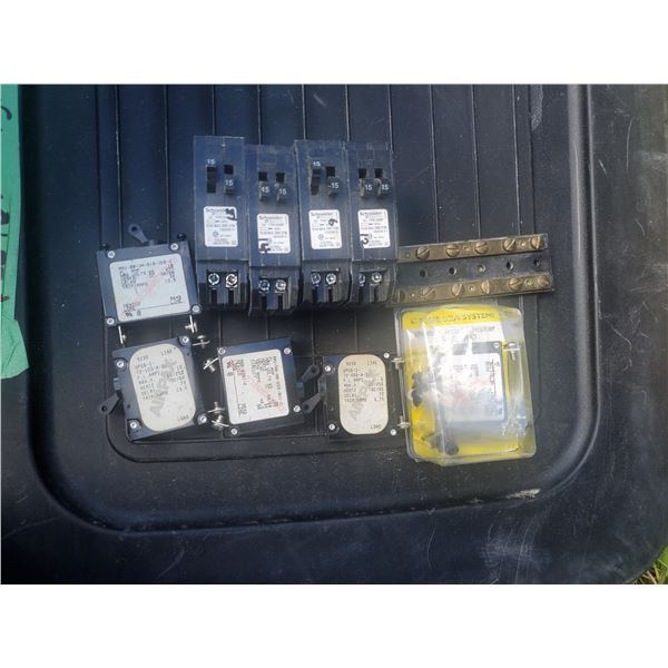 bag of electrical breakers