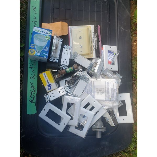 misc electrical lot - fuses, etc