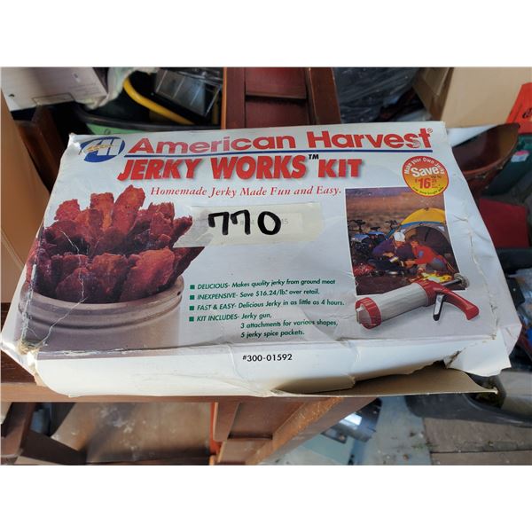 American Harvest jerky kit (new)