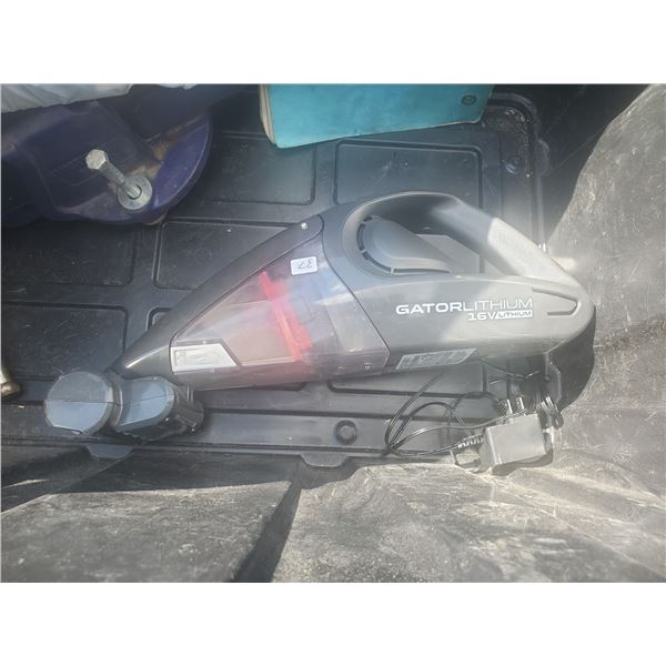 Gator lithium hand vac & sushi set