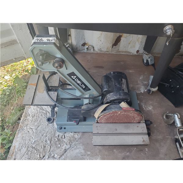 Delta sanding station