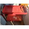 Image 1 : red rolling shop cart