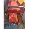 Image 3 : red rolling shop cart