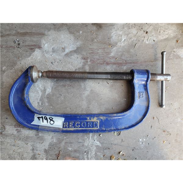Record #8 c clamp "Made in England"