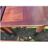 Image 5 : wooden coffee table + 2 end tables (some damage)