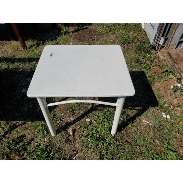 white end table