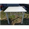 Image 2 : white end table