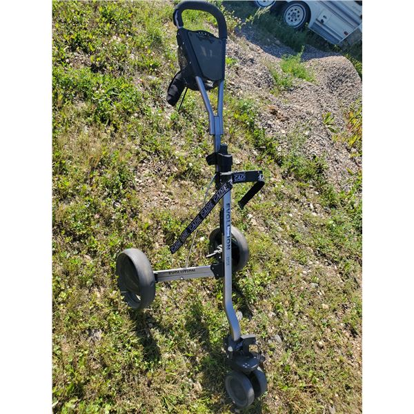 evolution golf bag caddy